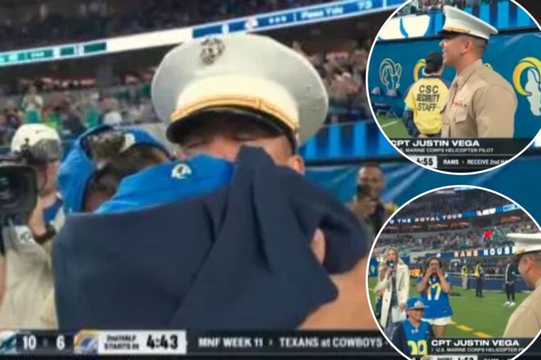 marine-surprises-son-with-return-in-heartwarming-scene-at-rams-dolphins-game:-‘got-me-crying’