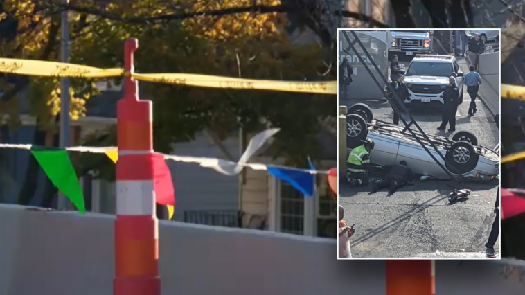 illinois-driver-plunges-off-parking-garage-deck-near-mall:-photo