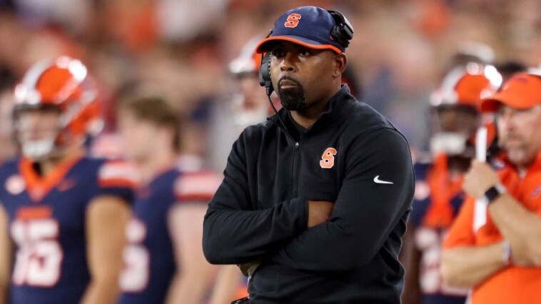 syracuse-coach-fran-brown-admits-he-skips-showers-after-a-loss:-‘i-don’t-deserve-soap’