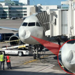 delta-investigating-after-plane’s-nose-mysteriously-suffered-damage