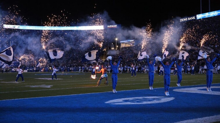 byu-cheerleading-coach-‘lost-consciousness’-after-being-struck-in-head-with-water-bottle,-utah-fan-arrested