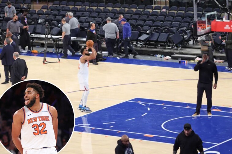 karl-anthony-towns-shoots-free-throws-in-empty-msg-after-monster-night-in-devastating-knicks-loss-—-and-fans-ate-it-up