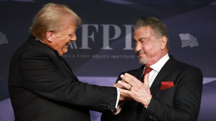 sylvester-stallone-calls-president-elect-trump-‘second-george-washington’-during-afpi-gala-introduction