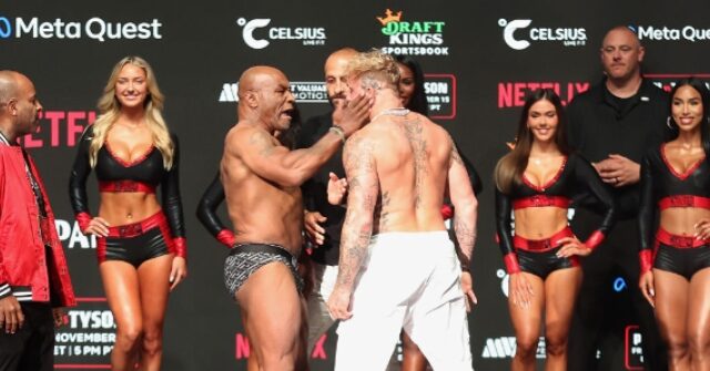 watch:-mike-tyson-slaps-jake-paul-during-weigh-in-ahead-of-matchup