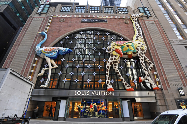 nyc-shoppers-marvel-at-louis-vuitton’s-ornate-temp-store-during-flagship’s-reno:-‘it’s-phenomenal’