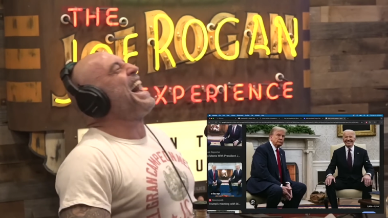 rogan-jokes-biden-voted-for-trump:-he’s-‘never-been-happier-in-his-life’-that-harris-lost