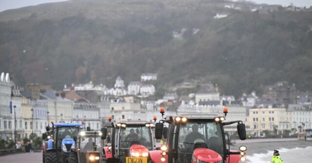 ‘no-farmers,-no-food’-—-uk-farmer-tractor-protest-descends-on-labour-party-conference