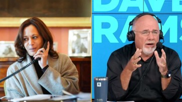 kamala-harris-calls-dave-ramsey-show-for-advice-after-blowing-$1-billion-in-three-months