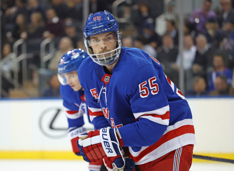 rangers’-ryan-lindgren-sheds-face-shield-after-preseason-surgery