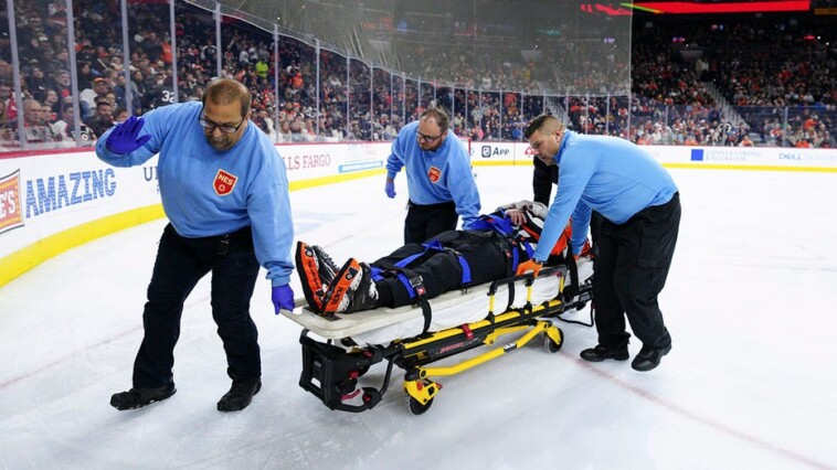 nhl-ref-leaves-game-on-stretcher-after-colliding-with-avalanche-player