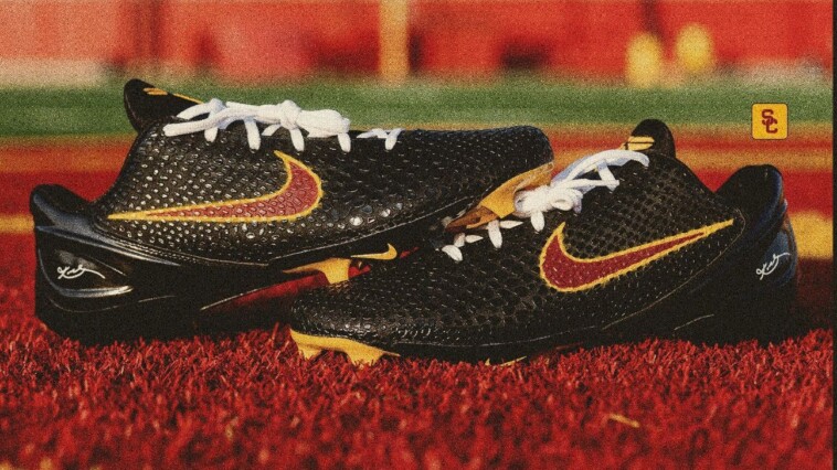 usc-unveils-custom-kobe-inspired-cleats-to-be-worn-against-ucla