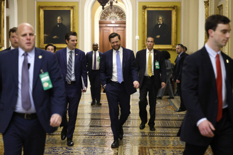 ag-pick-matt-gaetz-back-on-capitol-hill-to-schmooze-senators-with-vp-elect-jd-vance