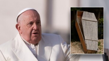 pope-francis-rejects-tradition,-opts-for-humble-wooden-casket-and-burial-outside-vatican