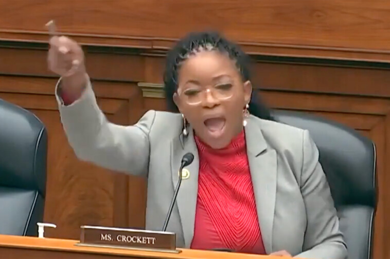 democratic-lawmaker-jasmine-crockett-rants-about-‘the-white-man’-during-a-hearing-on-the-dismantle-dei-act