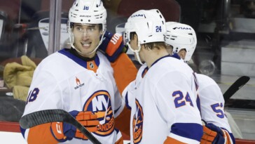 islanders’-pierre-engvall-on-scoring-streak-since-return-from-ahl-demotion