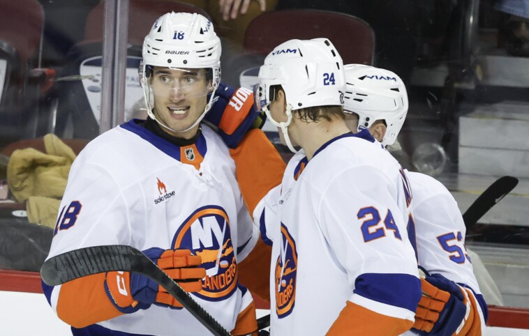 islanders’-pierre-engvall-on-scoring-streak-since-return-from-ahl-demotion