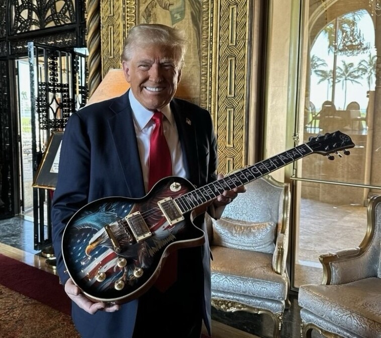 trump-unveils-limited-edition-‘american-eagle’-acoustic-and-electric-guitars