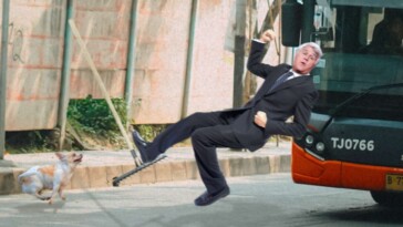 jay-leno-expected-to-make-full-recovery-after-60-foot-fall-and-oh-no-he-was-just-attacked-by-an-angry-chihuahua-that-made-him-step-on-a-rake-which-knocked-him-into-the-street-where-he-was-hit-by-a-bus