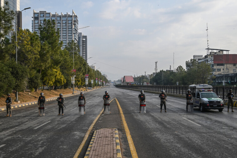 islamabad locked-down-ahead-of-protests-seeking-ex-pm-imran-khan’s-release