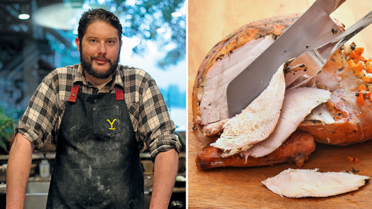 ‘yellowstone’-star-and-chef-reveals-thanksgiving-turkey-carving-tips,-common-bird-cooking-mistakes