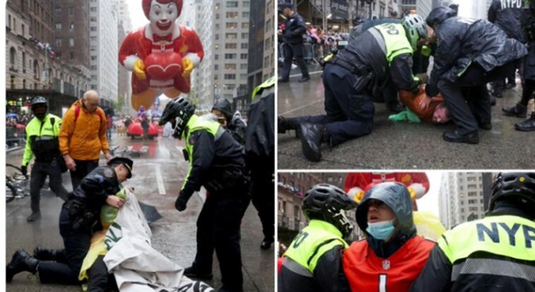 watch:-mass-arrests-at-macy’s-thanksgiving-day-parade-after-it-was-stopped-by-anti-israel-protesters