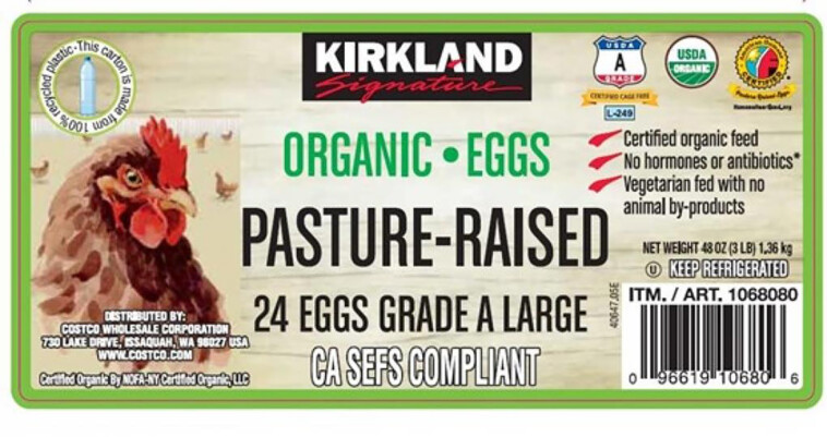 costco-recalls-10,800-batches-organic-eggs-from-a-ny-farm-over-salmonella-fears