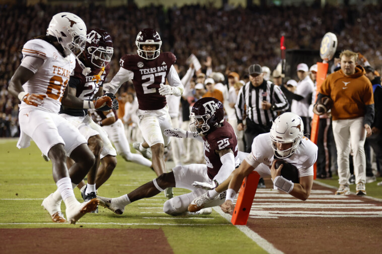 arch-manning-runs-for-touchdown-to-give-texas-early-lead-in-clash-with-rival-texas-a&m