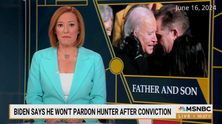 flashback:-msnbc’s-jen-psaki-gushed-that-biden’s-pledge-to-not-pardon-hunter-showed-true-character