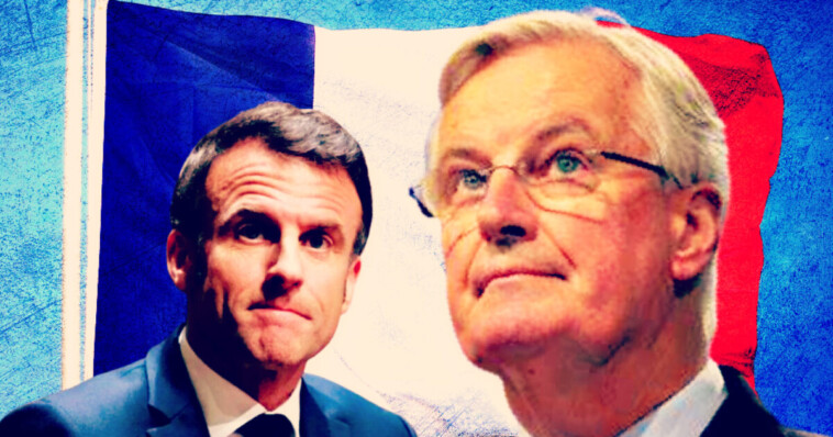 french-prime-minister-barnier-forces-social-security-spending-bill-without-a-parliament-vote,-so-now-he-faces-a-no-confidence-vote-that-can-topple-his-cabinet