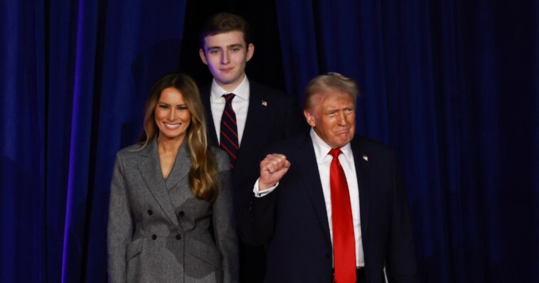 ‘this-is-the-first-time’:-barron-trump’s-voice-shocks-viewers-as-rare-moment-takes-internet-by-storm