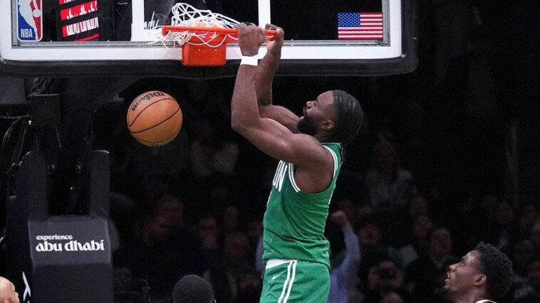 celtics’-jaylen-brown-fined-$25,000-for-making-‘inappropriate’-gesture