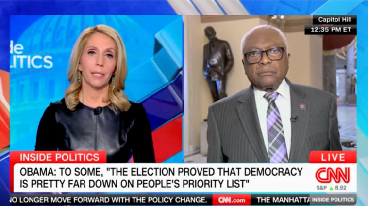 rep.-james-clyburn-suggests-democracy-still-at-risk-after-last-election:-election-of-1876-‘led-to-jim-crowe’