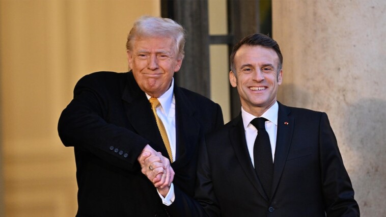 social-media-reacts-to-trump-‘dominating-world-leaders’-with-macron-handshake-during-meeting-in-france