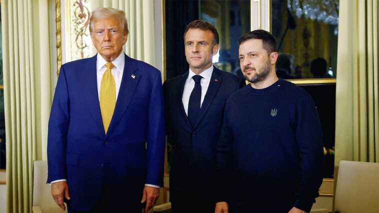 trump-meets-with-macron,-zelenskyy-ahead-of-notre-dame-reopening-ceremony-in-paris