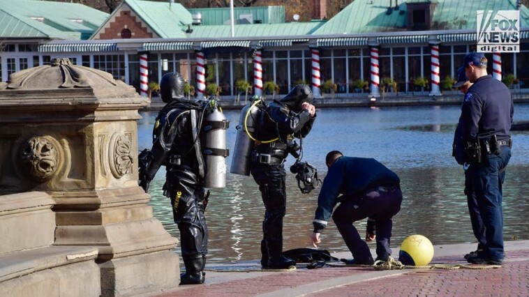 nypd-divers-seen-searching-central-park-lake-as-manhunt-for-ceo-killer-continues