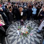 john-lennon-fans-gather-at-strawberry-fields-in-central-park-to-remember-beatles-legend,-who-was-murdered-in-nyc-44-years-ago