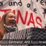 climate-activist-greta-thunberg-bursts-into-laughter-as-she-declares-‘f–k-israel’-at-rally:-video