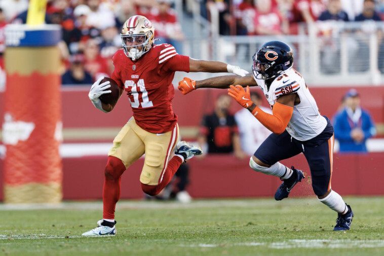 49ers-unsure-if-backup-running-back-isaac-guerendo-can-play-thursday-vs.-rams-with-foot-injury