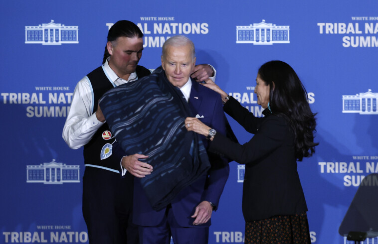 biden-dons-tribal-blanket,-announces-plan-to-‘revive’-native-american-languages