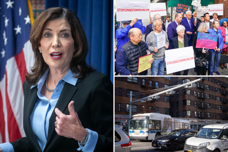 most-new-yorkers-loathe-kathy-hochul’s-congestion-toll,-eye-opening-poll-says