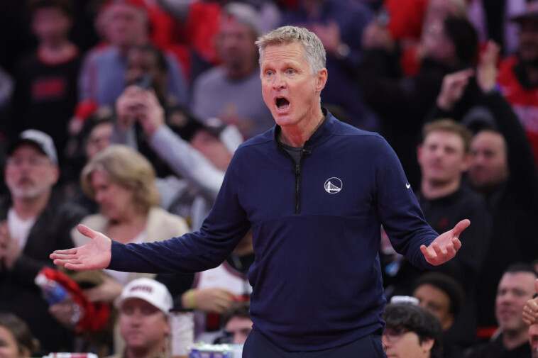 nba-cup:-steve-kerr-blasts-officiating-after-warriors-fall-to-rockets-in-wild-ending