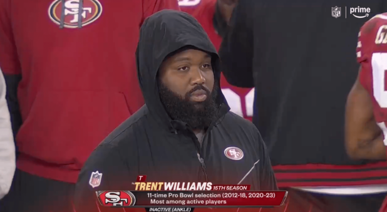 amazon,-kirk-herbstreit-misidentify-49ers’-trent-williams-in-embarrassing-mistake