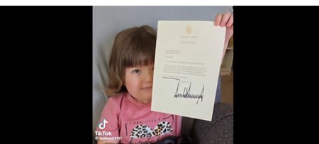 what-an-incredible-man:-president-trump-sends-a-beautiful,-touching-letter-to-a-precious-little-girl-fighting-leukemia-and-her-reaction-to-his-message-is-priceless-(video)