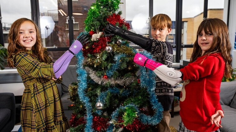 ‘best-christmas-gift’-ever-as-kids-with-missing-limbs-receive-bionic-arms:-‘amazing’