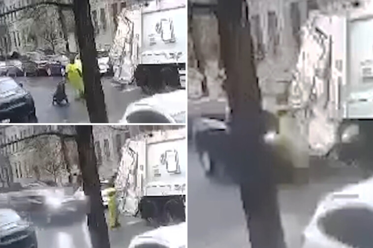 brutal-video-shows-suv-driver-crushing-nyc-worker-against-garbage-truck,-leaving-him-with-severe-injuries