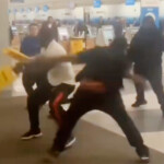 chicago-travelers-whack-each-other-with-‘wet-floor’-signs-in-wild-caught-on-video-brawl-at-o’hare-airport