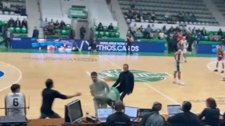 pro-palestinian-activists-storm-basketball-court-during-israeli-team’s-game-against-france