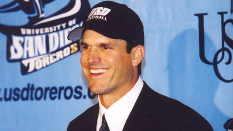 power-cleans-in-khakis,-heartbreak-at-hooters-and-a-team-on-the-rise:-jim-harbaugh’s-first-year-as-a-head-coach