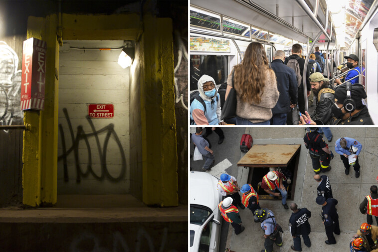 mta’s-emergency-exits-are-a-gauntlet-of-dangers-like-exposed-wiring,-broken-handrails-and-missing-lights:-audit