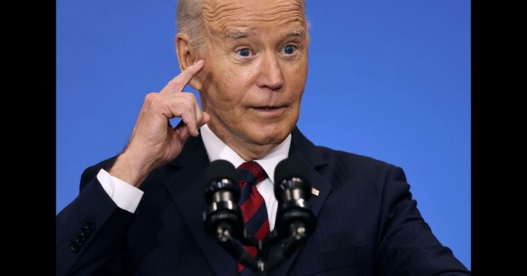 senile-biden-frees-100+-illegals-who-rioted-at-border-because-they’re-not-‘border-security-risks’-under-his-policy:-report